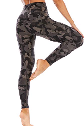 Teniux - Pantaloni da yoga con tasche, leggings a