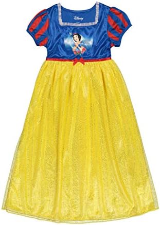 Disney Girls&#39; Princess Fantasy Gown Nightgown, LOVELY SNOW WHITE, 4T