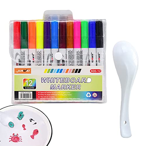 RAPANDA Magical Water Painting Pen, Magic Doodle Drawing Pens, Magical Water Painting, Doodle Water Floating Pens, Interesting Water Painting Pens for Kids Adult Cover