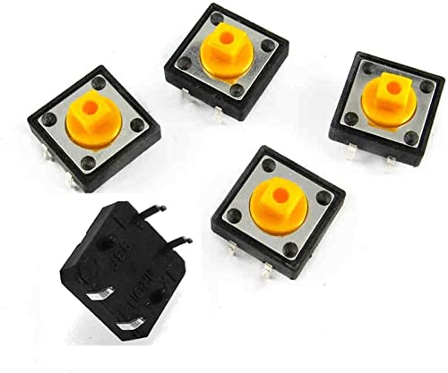 Micro interrupteur 12x12mm pour réparer vos appareils domestiques et télécommandes