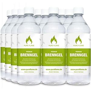 PURE FLAME Premium Brenngel 12 x 1L