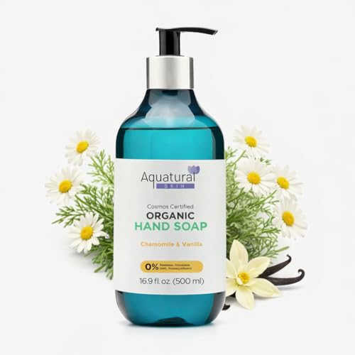 Chamomile &amp; Vanilla Liquid Hand Soap, Natural Scent, 16.9 Fl Oz