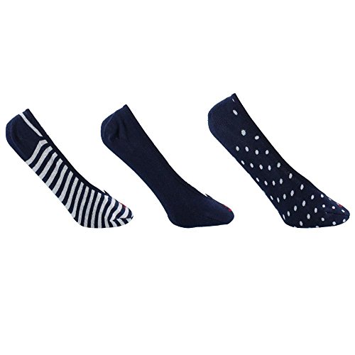 Image of Sperry Women's Microfiber No Show Liner Socks - 3 Pair Pack - Lightweight Casual Micro Liners