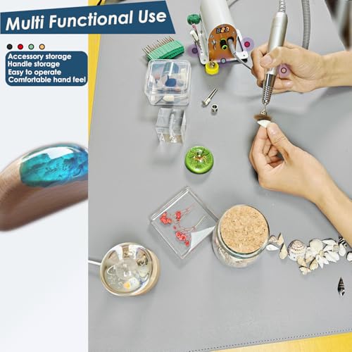 100w Rotary Tool Kit,Rotary Multi Tool Kit with 115 Accessories for Craft Projects and DIY,Carving, Drilling, Sanding, Polishing, Jewelry Making (115Pcs Power Rotary Tool Kit) - Image 4