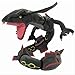 Ruiodr Mega Rayquaza De Peluche De Juguete Verde Brillante Negro Suave Serpiente De Peluche De Animales Figuras De Dibujos Animados Muñeca Anime 83Cm Negro
