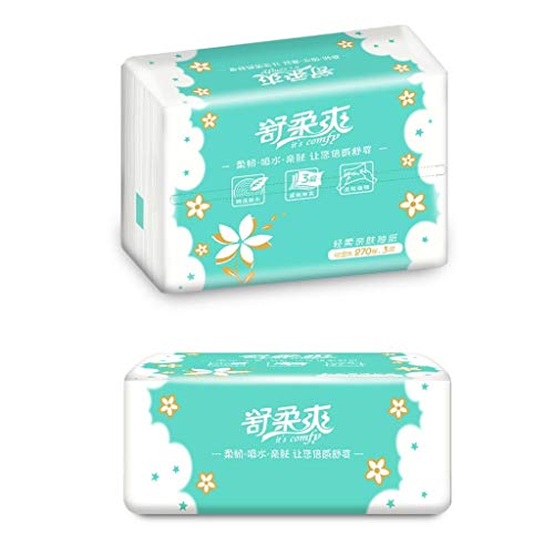 Rusilay 12 Packs Tissue Paper Gentle Skin-Friendly Pumping Paper,Home Paper Napkin,Tissue Paper - Thumbnail 4