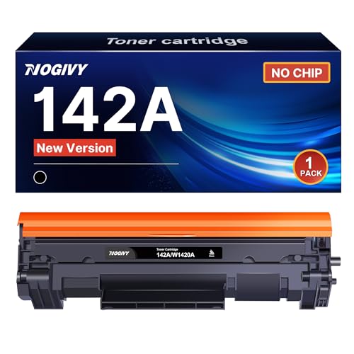 NOGIVY 142A W1420A Toner Cartridges Replacement for HP 142A W1420A 142X W1420X Compatible for HP...