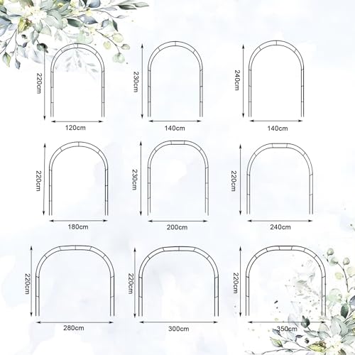 Pergola blanche de jardin robuste contre vent et intempéries