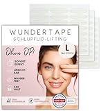 WUNDERTAPE Schlupflider Stripes Schlupflid-Tape Streifen zum Augenlid-Lifting ohne OP! (wasserfest, 24h Halt, double eyelid lifting tapes) Augenlid-Tape (144 L)