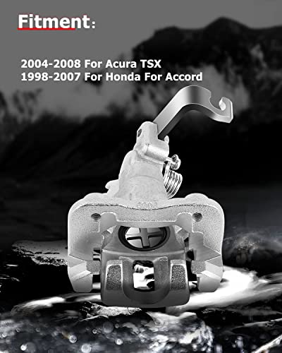 Image of cciyu 19-B2069 19-B2068 Rear Left & Right Brake Calipers Assembly w /Bracket 2004-2008 For Acura For TSX,1998-2007 For Honda For Accord