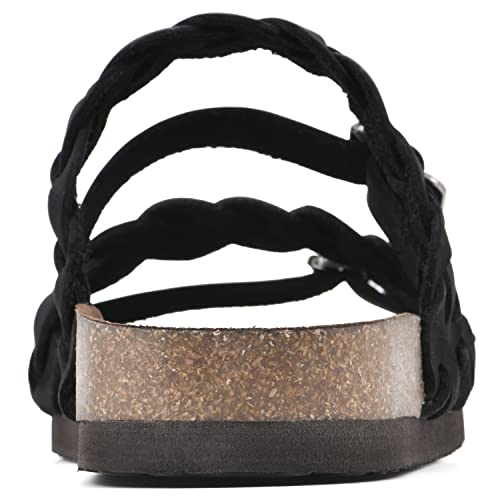 Image of WHITE MOUNTAIN Women's Holland Signature Comfort Molded Braided Footbed Sandal