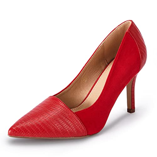 Image of PiePieBuy Womens High Heels Pumps Pointed Toe Slip On Stiletto Classic Dress Party Office Shoes