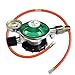 Produktbild IGT Gasregler 50mbar mit Manometer für Campingaz Gasflasche GAZ R 907 904 901 mit Schlauchbruchsicherung Gasfüllstandsanzeige Butangas Gasschlauch 150 cm