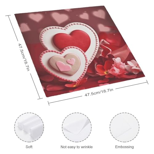 Servilletas de tela reutilizables de alta calidad con estampados elegantes para el hogar 3