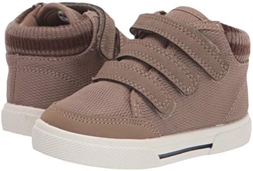 Simple Joys by Carter's Kids Daniel High-Top Sneaker, Khaki Tan, 6 US Unisex Toddler | Image 7
