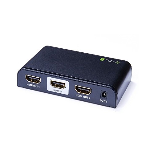 Preisvergleich Produktbild Techly IDATA HDMI2-4K2 Splitter, Schwarz