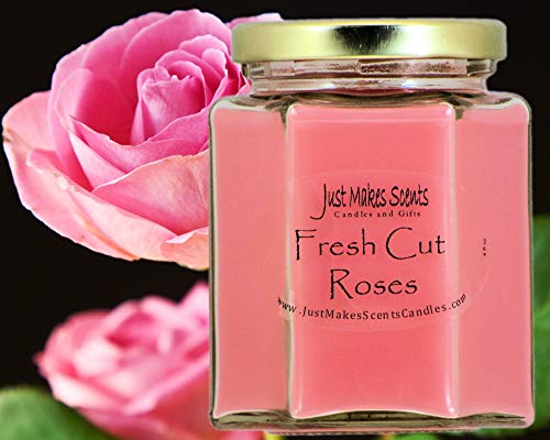 Just Makes Scents C04409HPKM3 3 Pack - Fresh Cut Roses Scented Blended Soy Candle thumb #1
