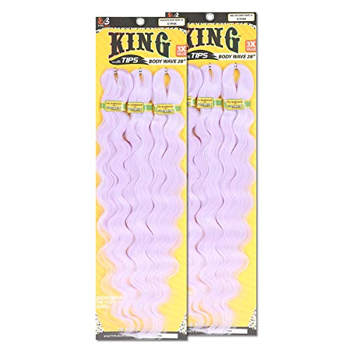 King Braid Tips Ocean Wave 28 3x Braid Crochet Hair By Bobbi Boss