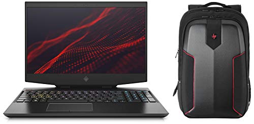 Image of HP Omen Core i7 9th Gen (16GB /1TB HDD + 512GB SSD /Win 10 /NVIDIA GTX 1650 4GB Graphics) 15-dh0135TX & Omen Gaming Backpack