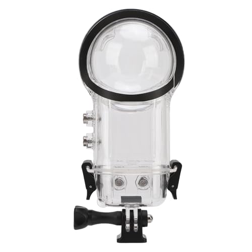 Custodia Subacquea Invisibile per Action Camera X4 Impermeabile Ad Alta Tenuta Fino a 50 M con Adattatore a Sgancio Rapido e Interfaccia da di