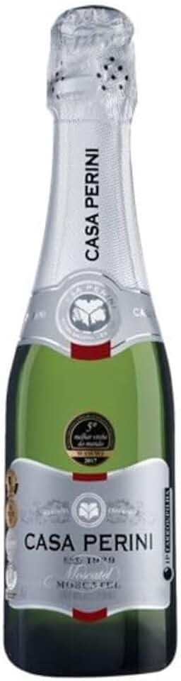Espumante Casa Perini Moscatel Baby 375ml – Espumante Branco Suave Brasileiro com Aroma Floral e Frutado