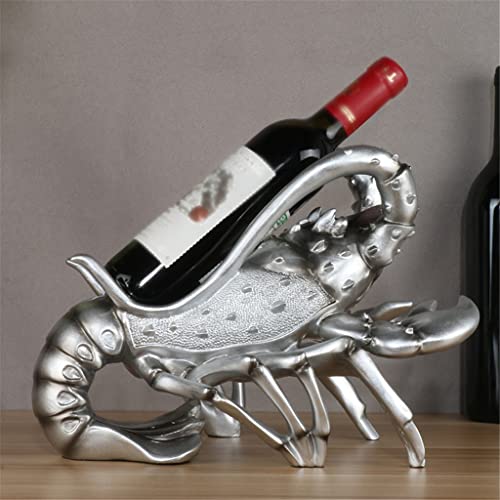 Soporte para botellas en forma de langosta