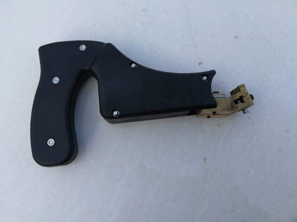 W kształcie noża noża Ostrza opona reto do gue, gumowa maszyna do cięcia zapasowa, miedziana głowa gorąca ręczna ręka ręczna (Color : Handle)