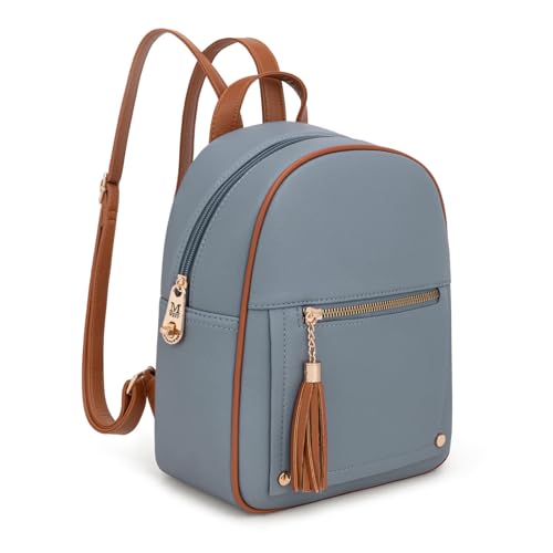 Image of Montana West Mini Backpack Purse for Women Anti Theft Backpacks with Secured Zipper and Tassel