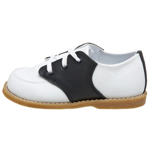 Baby Deer 5162 Conner Saddle Shoe (Toddler),White/Navy,6 M US Toddler