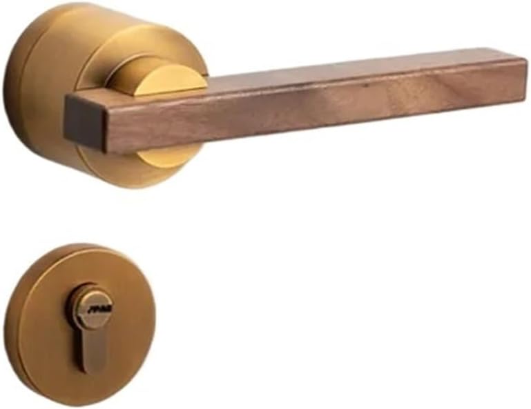 Zinc Alloy Door Lock Living Room Security Lock Hardware Accessories Tools(Black)