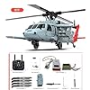 ToyGhillied F09-H RC elicottero adulto 1:47 modello di aeroplano, elicottero RC per gli appassionati di aerei (RTF version/champagne dorato)