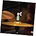 Toyvian 3pcs Metal Hi Hat Clutch Replacement Accessory for Drum Quick Release Jazz Drum Part