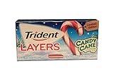 Trident Layers Gum, Candy Cane (8 Packs)