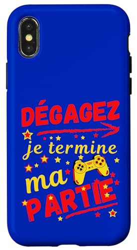Degagez Je Termine Ma Partie | Gamer Jeux Video et Console �X�}�z�P�[�X iPhone X/XS �p