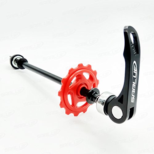 SABLUE Float ON AXLE Bike Chain Keeper Holder Dummy Sleeping Hub Tool Bicycle Cleaning Transporting (Black) - Thumbnail 6