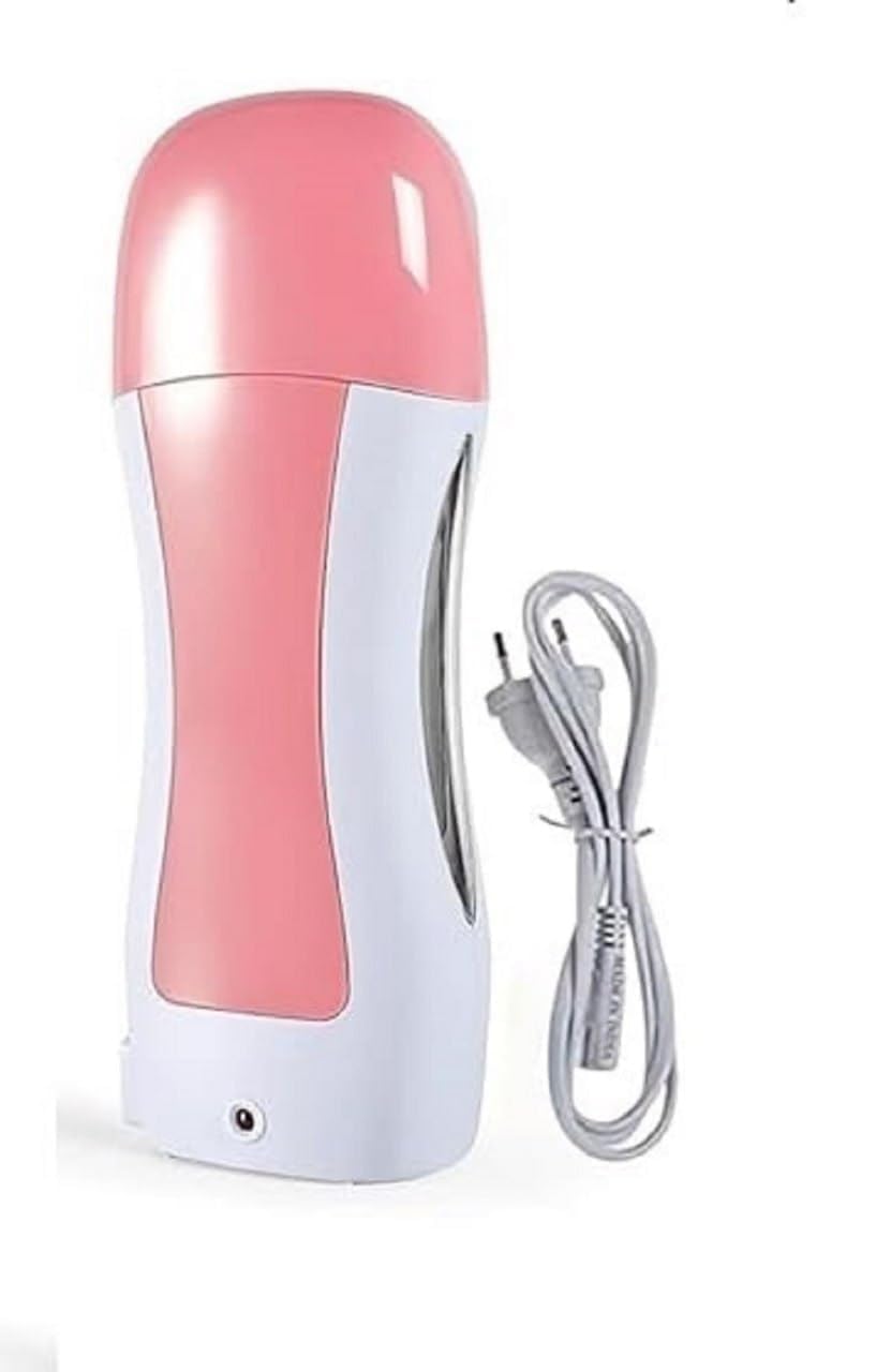 Roll-On Wax Heater for Hair Removal, Portable Wax Cartridge Warmer Machine with Roller Applicator, Easy Hair Removal for Face, Arms, Legs, Underarms & Bikini Area, Home Waxing Kit for Women-image-5