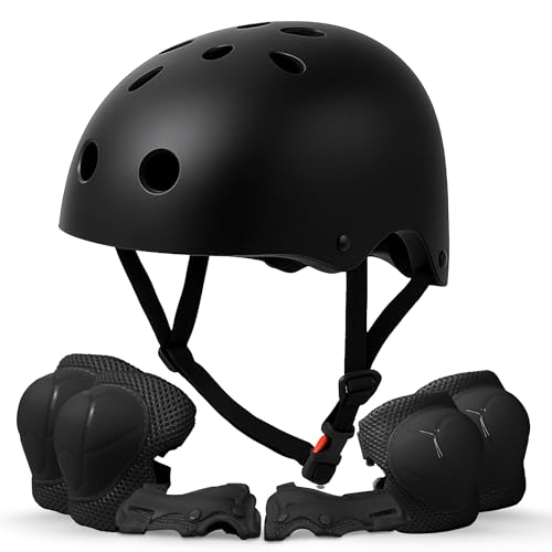 KAYMAN Kids Bike Helmet age 3 to 12 Adjustable Safety Gear for Boys and Girls Suited to Scooter Cycling Skateboard & Roller Skating - Protection for Boys & Girls