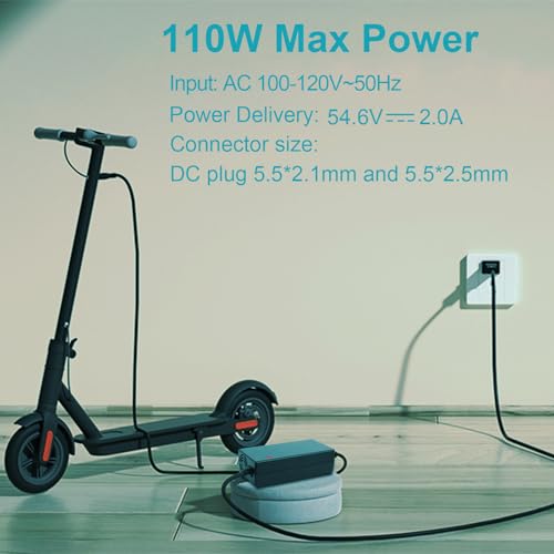 54.6V 2A Ebike Charger Replacement