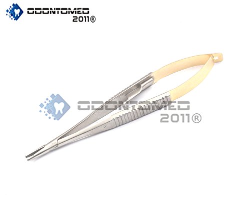 OdontoMed2011 T/C Castroviejo Needle Holder 5.5
