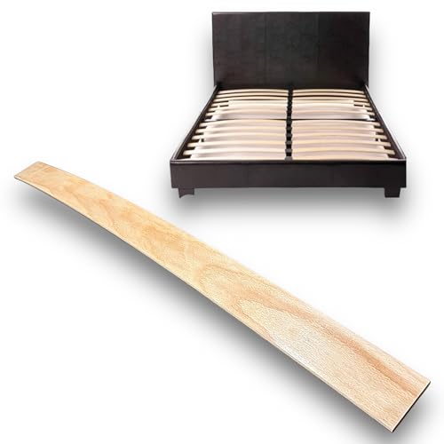 Replacement Bed Slats for Double Bed- Sprung curve double bed slats Multiple Length 660mm(66cm/25.98inch)- 700mm(70.0cm/27.5inch) width 53mm(5.3cm/2.08inch) (1 670x53mm)