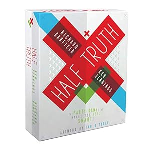 Half Truth Game – The Trivia Game That Makes You Feel Smart – Fun Board Game for Events & Parties – Best Card Deck Games for Teens, Young Adults, and Families – by Ken Jennings & Richard Garfield