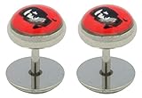 che guevara poster maker Ein ideales Geschenk Chirurgischer Stahl Fake Plug mit Bildern von BodyTrend - 1 Paar-Design Che Guevara-Post ist 1,6 mm