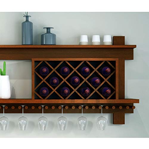 Casiers à vin design diamant 80 cm armoire murale maison - 5