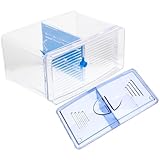 TOBBOMEY 箱 ベタ タンク アイソレーション ボックス 水槽の装飾品 自動 フィーダ ポンプ 気密 シ ッド 人工の魚 ネット 水生の キット 外部水槽フィルター チラー ヒータ ア ル