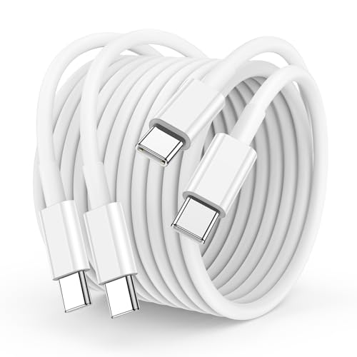 USB C to USB C Charger Cable 3m 60W Type C Cable Lead Long Fast Charging Power for Apple iPhone 17 Pro Max/17 Air/16/16 Pro/15 Plus MacBook Pro 2021/2020 iPad Pro 12.9/11 inch/Mini/Air 5/4