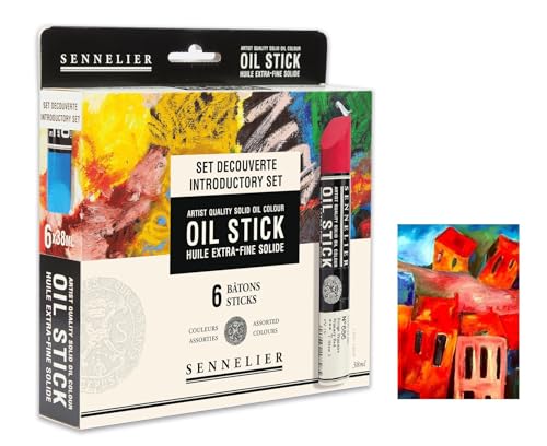 Peinture à l'huile France en Bâtons Sennelier pour Créer Partout de Superbes Toiles