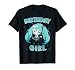 Birthday Girl Anime Girl I Love Music Anime and Manga T-Shirt