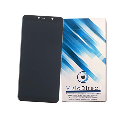 Visiodirect Ecran Complet pour WIKO Y80 Bleu 5.5