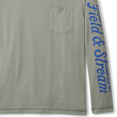 Image of Field & Stream Men's Roll Cast Long Sleeve Performance Tee Shirt with Drirelease