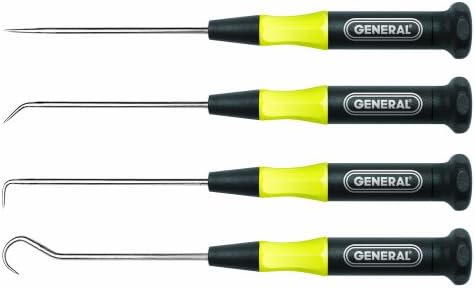 General Tools 60004 4-Piece Ultra Tech Probe Set,Black